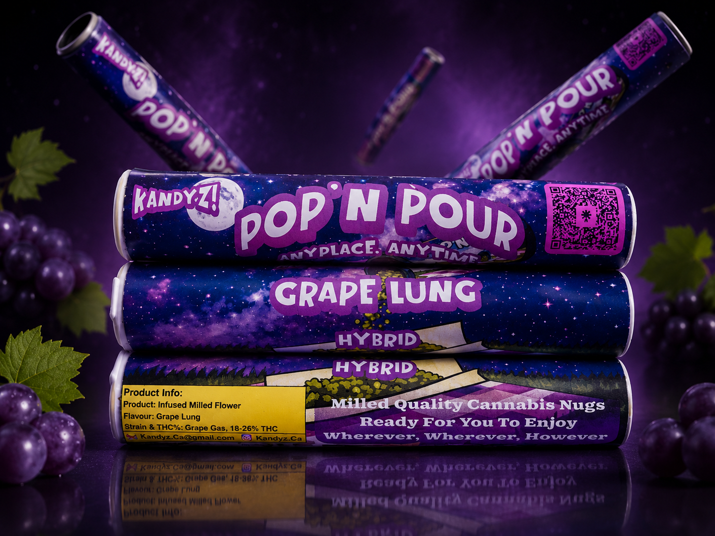 Pop'N Pour Grape Lung