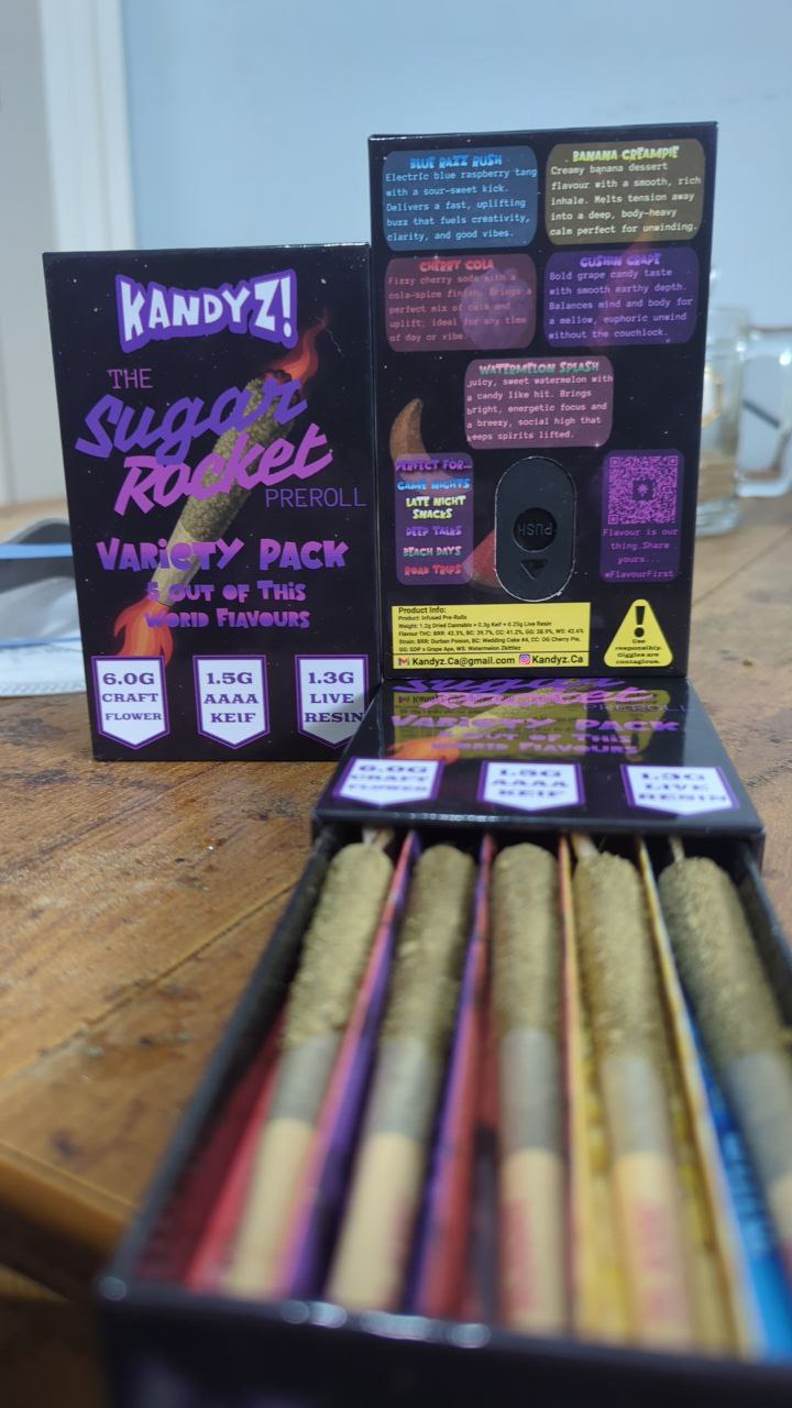 Sugar Rocket Preroll Variety Pack