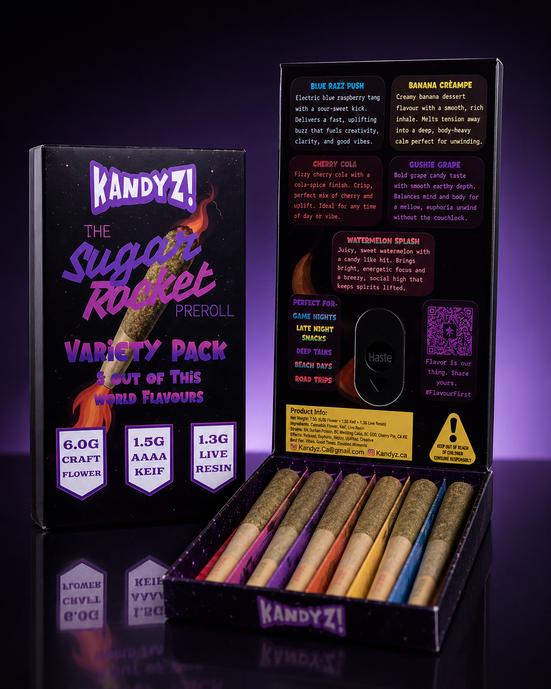 Sugar Rocket Preroll Variety Pack